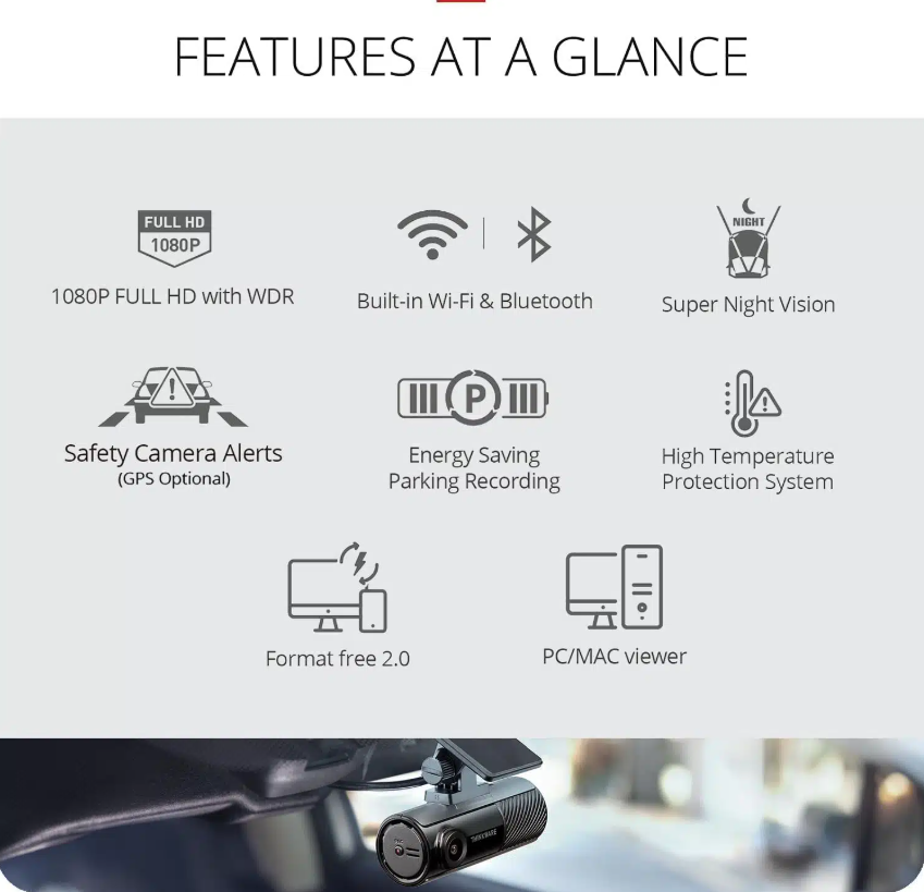 Thinkware F70 PRO Dash Cam